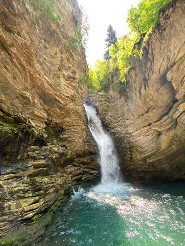 Canyoning Lance, canyoning upper verdon, canyoning castellane verdon, canyoning allos colmars alpes