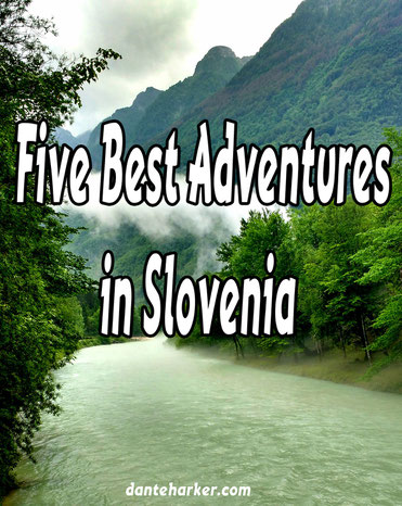 Mist over the Soca river, Slovenia