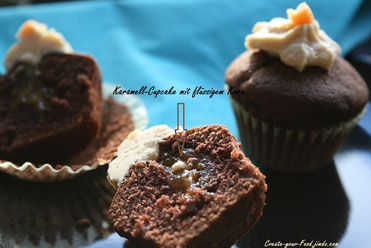 Karamell-Cupcake