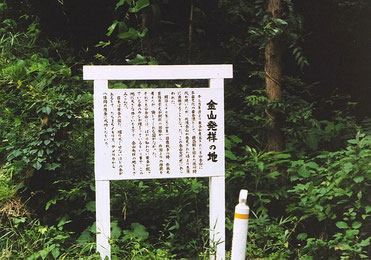 玉山金山跡
