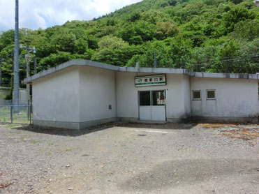 奥新川駅(2019年撮影)