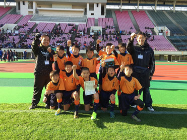 12/20　Bteam　神戸市少年サッカーリーグ表彰式