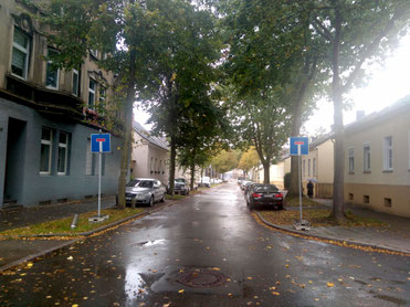 Virchowstr. in Richtung Bochumer Straße - Foto: © W. Müller