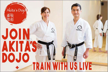 Karate Erlach, Shinji Akita-Sensei, Online Karate-Training