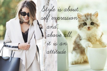 Le style est une manière de s'exprimer et de manifester votre attitude vers la vie