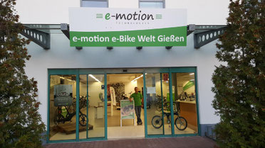 e-Bikes in der e-motion e-Bike Welt in Gießen kaufen