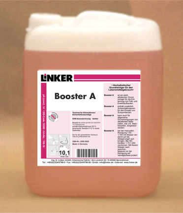 Booster A, Linker-Chemie