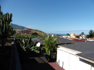 Blick auf Puerto und das Meer