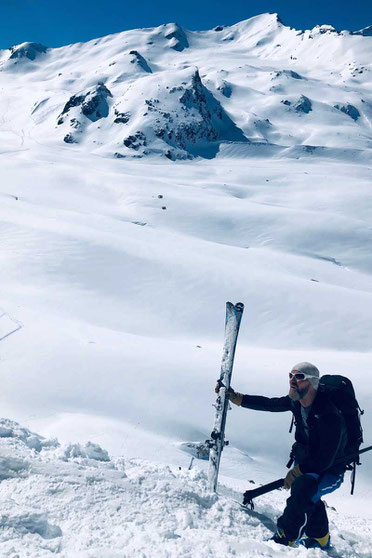 Haute Route - Cheilon Gletscher