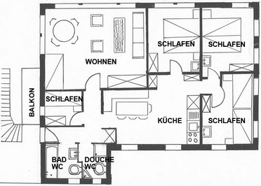 Grundriss Sonnenhügel