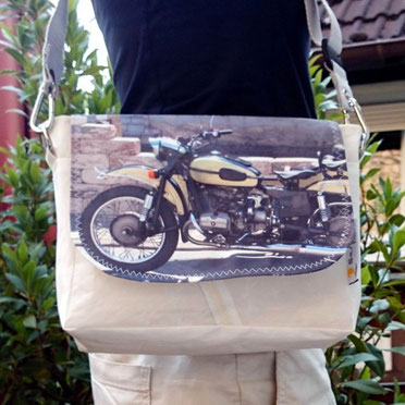 Fotodruck Segeltuchtasche