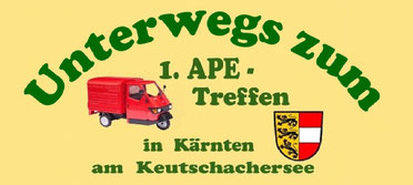 9. Ape-Treffen der Apefreunde Süd-West