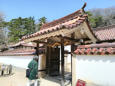 閑谷神社 中門［重文］