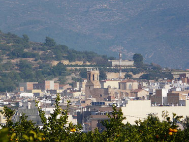 Vista de la ciutat d'Alcanar
