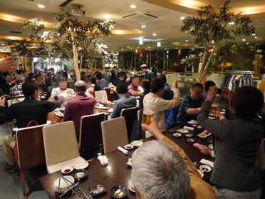 懇親会には約50名の方々に参加していただきました!