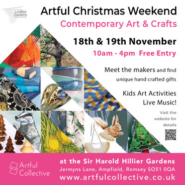 Artful Christmas Weekend - Christmas Crafts in Hampshire at the Sir Harold Hillier Gardens 