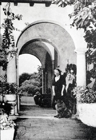 Mrs. Louise Olga Dillingham at La Pietra