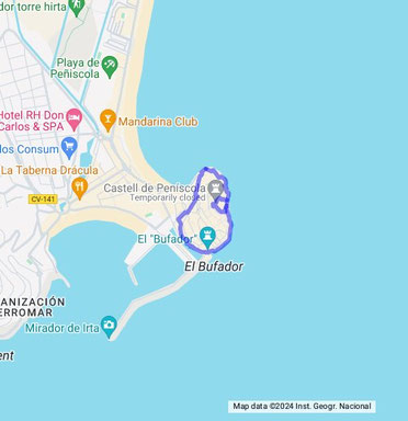 Mapa donde se encuentra Villajoyosa.