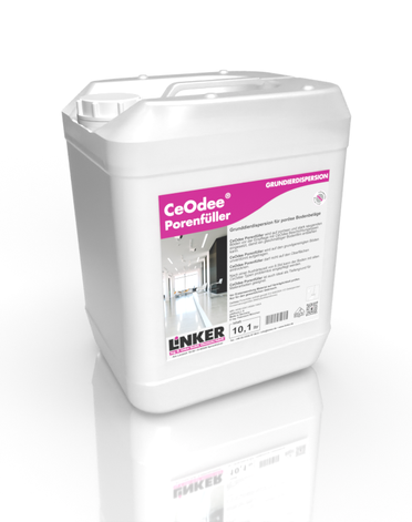 CeOdee® Porenfüller_Linker Chemie-Group, Reinigungschemie, Reinigungsmittel, Beschichtung, Beschichtungen, Selbstglanzdispersionen