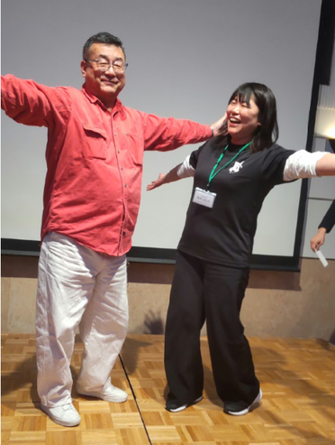 懇親会の様子