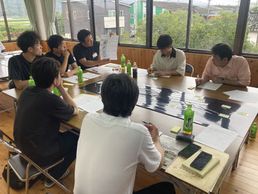 応用コース 意見交換風景