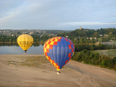Domaine de Joreau, bed & breakfast Saumur, Loire Valley - hot airballon package