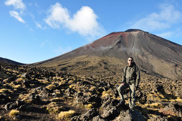 Vincenzo - Tongariro Alpine trek - New Zeland 2013