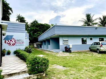 A newly built campus designed for quiet, comfortable learning