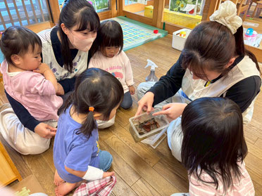どこにいるかな?