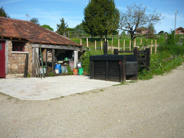 Aire de saillie avec barre