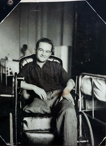 Giuseppe Lorentini “Piccione” (8.02.1920-5.10.1988): la guerra gli ha portato via una gamba, non la dignità.