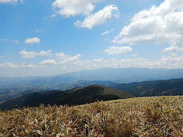 だるま山より天城山方向