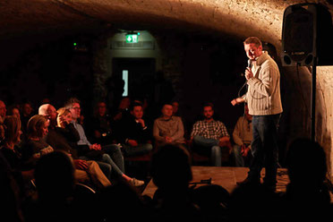 Learning how to perform comedy to a live audience