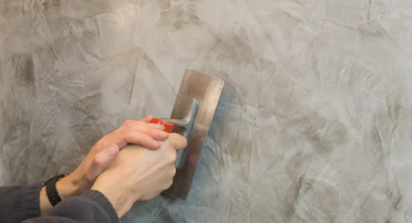 Stucco Fein verpressen