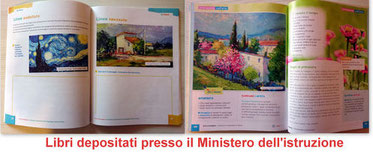 Il pittore Giuseppe Faraone sui libri di testo