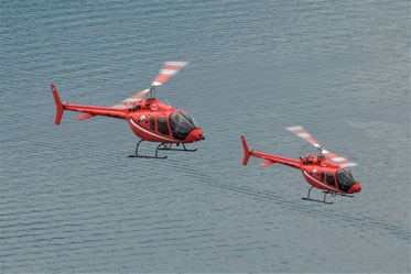 Elite Flights, Rundflug, Helikopterflug Bell 505, HB-ZWF, Flughafen Les Eplatures