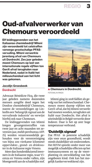 Artikel verschenen in AD De Dordtenaar van 30 juni 2025