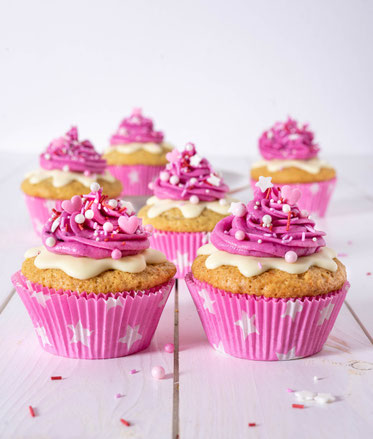 cupcakes, vanilla, zitrone, vegan, backen, bakery, vanille