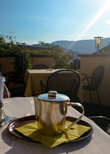 Frühstück mit Ausblick