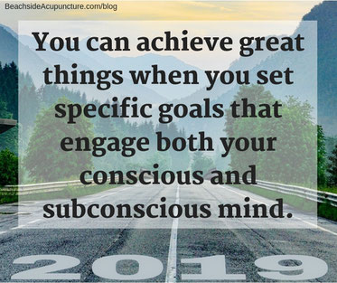 You can achieve great things when you set specific goals that engage both your conscious and subconscious mind.