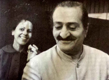 1958 : Meher Baba with Adele in San Francisco