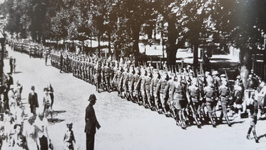 The German Victory Parade, St. Helier, 9. August 1940 (Photo P.Hulansky)