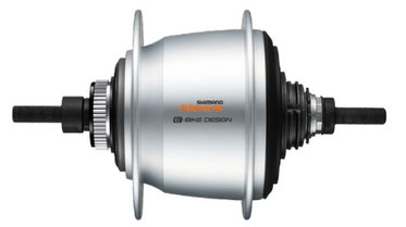 Die automatische Nabenschaltung Inter-5 Nexus wurde speziell für den Shimano Steps E6100 entwickelt