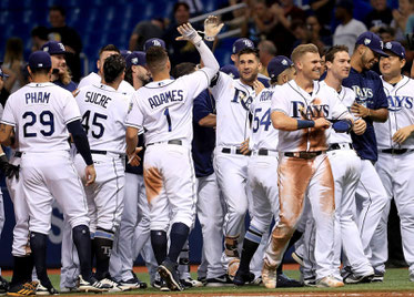 Nonostante la percentuale di vittorie pari agli Indians (561) i Tampa Bay Rays sono fuori dalla corsa per la Postseason