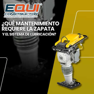 ¿Qué mantenimiento requiere la zapata y el sistema de lubricación?