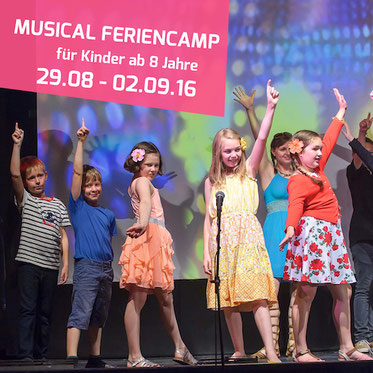 Sommerferien Kurs Musical Feriencamp für Kinder in Kleinmachnow Berlin Potsdam