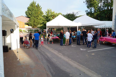 La place du Moulin a accueilli, cette année, les feux de la Saint-Jean.