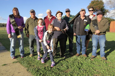 L - R:  Rear,   Nicki Jory, Chris Kloppenborg, Colin Repacholi, Marc Connell, Adam Shale.                                    Front,  Barry Ellis, Mark Reynolds, Allan Seccull  &  Leah and Emma Jory.