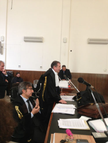 Al banco della Difesa gli avvocati La Via e Timpanaro