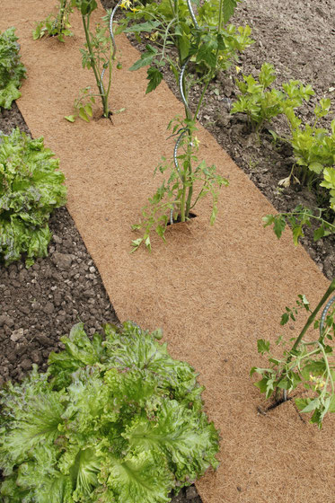 ©Nortene, Cocotom, paillage bio prédecoupé en fibre de coco